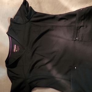 Healing Hands Black women's Scrub top